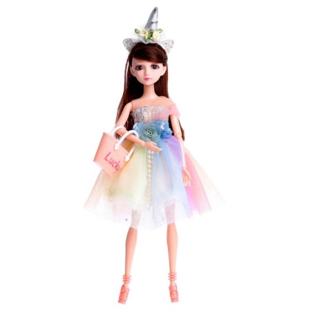Doll fashionable articular "Princess" in a lush dress, mix-3