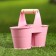 Double pot with a pen 11*5*8.5cm