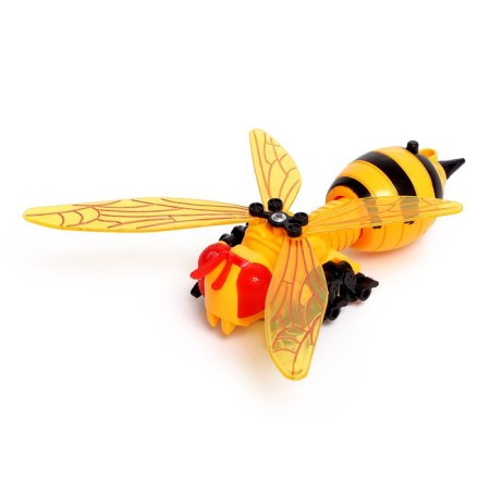A set of inertial robots “Team of insects”, transforms, gather in one robot-4