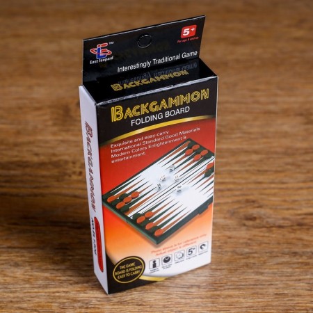 Backgammon "pockets", magnetic 13 x 13 cm-5