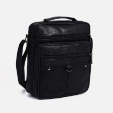 Male bag, black color