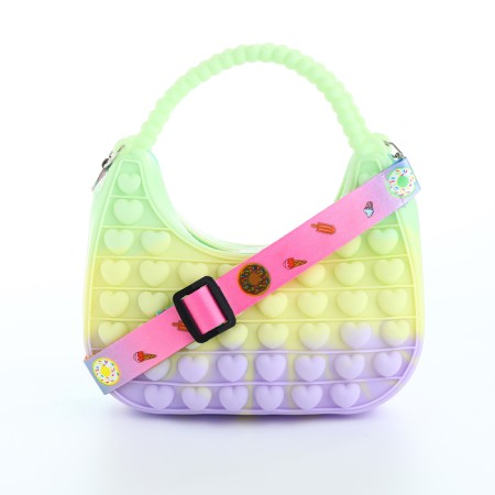 Bag's bag with lightning, green/yellow/blue color-1