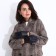 Gloves are female, dimensionless, without insulation, blue color