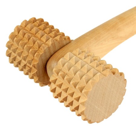 Bath massage "Dobroparov" toothe, with a handle-3