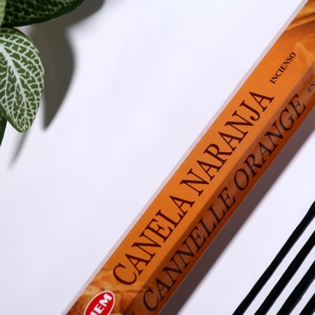 Incense hem "Cinnamon Orange. Cinnamon Orange", 20 wands in packaging, hexagon-1