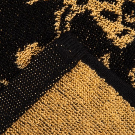 Tmachry Ethel "Nikolai" black, 50x90cm, 100% cotton, 420g/m2-3