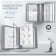 Demosystem wall -mounted on 10 panels A4 Calligrata, gray