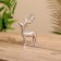 Souvenir "Deer" aluminum 9x8x14.5 cm