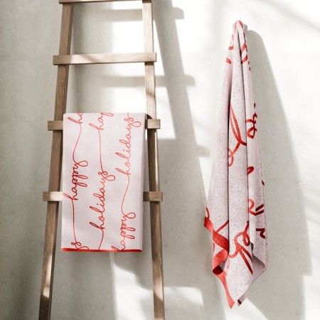 A Terry Etel Happy Holid, 50x90 cm, 100% cotton, 420 g/m2-1