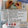 Yarn "Puffy fine color" 100% micropoliester 14.5m/100g (5939 Belo-Biryuzov)