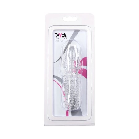 Penis for a penis with Toyfa, TPE, transparent, 13.5 cm-1