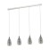 Siracusa 4x60W chandelier E27