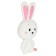 Soft toy "Hare", 21 cm