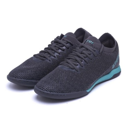 Beats football ATEMI SBA-003 Indoor, gray/turquoise, size 45
