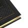 Dated diary 2024 A5 176 sheets, Devente.symbol, hard -skinned artificial leather, embossing foil, lies, cream block 70 g/m2, black