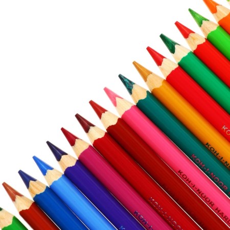 Pencils 36 CB K-I-N 3555 RACOON, hexagon, cards/UP-2