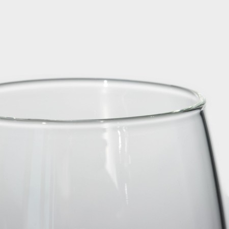Glass mug with a figure at the bottom "Seren. Bear ", 350 ml-4