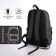 Youth backpack from lightning textiles, 5 pockets, USB, dark gray color