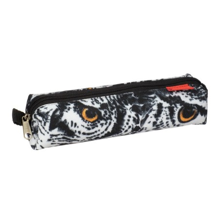 Penal soft, 1 compartment, quadro, 50 x 210 mm, Erich Krause, Night Owl, Gray 52185