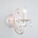 Sconces ALDA 1x60W E14 white, gold