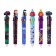 Automatic ballpoint handle, 10 color, barcode on a piece, mix robot/machine