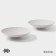 Magistro jarwah lausanne plates, 600 ml, 21.5 × 5 cm, deep, set 2 pcs, porcelain, gray