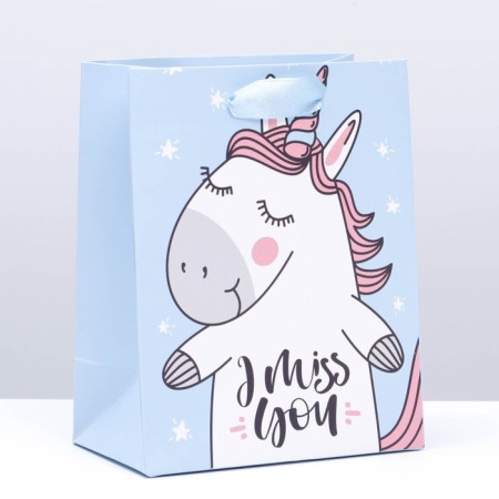 Gift package, packaging, Miss U, 20 x 16 x 8 cm