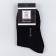 Male socks, black color, size 27-29
