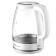 Electric kettle Brayer 1030br-Wh, 2200 watts, 1.7 l, glass case
