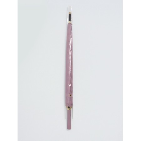 Umbrella is a s/auth r51/60 16sp n/u/u plain a straight handle to leatzers violet package-6