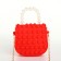 Baby bag on a magnet, red color