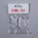 Set of applications d/lamine eyebrows/eyelashes 10pcs/nab (price per set) plastic transparent package QF