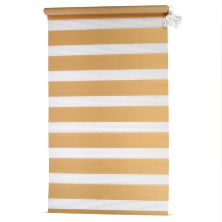 Curtain-rod "Day and Night", size 80x160 cm, coffee color with milk