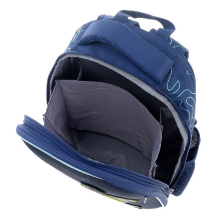 Frame backpack 38 x 29 x 15 cm, Hatber Ergonomic Light "Shooter", Blue NRK_71043-8