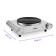 Electric tile KitFort KT-151, 1500 W, 1 burner, silver