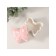 Coramics Coramics "Figure bean" Pink mother -of -pearl 7.3x7.3x4.5 cm