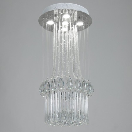 Lamp cascade "Brianna" 5xled chrome 40x40x83cm Bayerlux-1