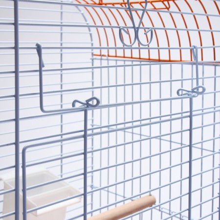 BD-3/1O bird cage, opening roof, 47.5x37x70 cm, orange (packing 6 pcs)-8