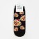 Tensor women's socks "ducks in hats", black color, size 36-40