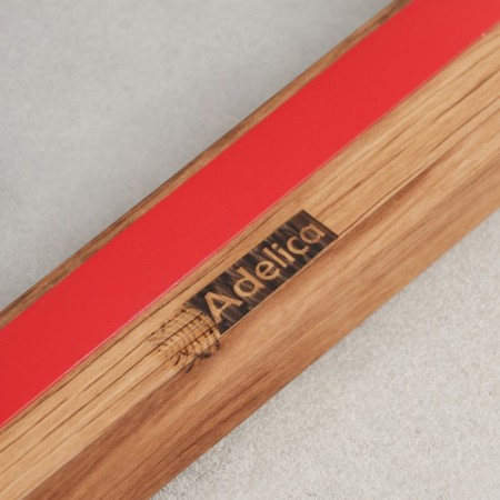 Holder for knives magnetic ADELICA, 38 cm, 7 knives, oak-5