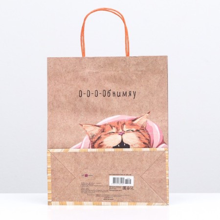 Gift package "Sleepy cat" 26 x 32 x 12 cm-1