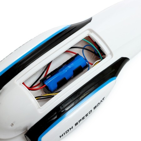Radio controlled boat neo, white color-4