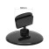 Caulic holder on a round stand, plastic, d = 5 cm, h = 3.5 cm, black color