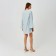 Women's tunic Minaku: Summer Time Blue Color, size 46-48