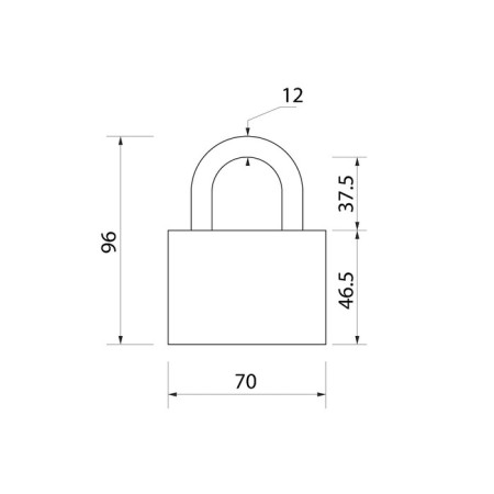 Castle of hinged NS01-1, BC2A, Type 4, 80 ", Gray-1