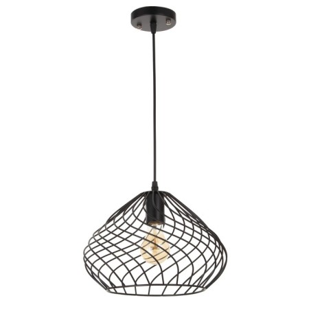 Lamp Bayerlux 2113/1bk E27 40W Black 25x25x100 cm