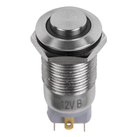 Anti-Vandal button Ø12 12V b/fix (2C) (ON) -OFF red (A-12-C2) rexant (in package 1 pc.) 1080683-3