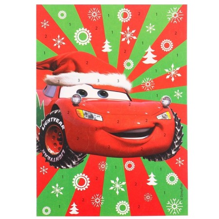 Application by foil "New Year" 23x15 cm, cars-2