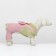 Kombinson "Love", size L (DS 35 cm, OG 45 cm, Osh 35 cm), green/pink