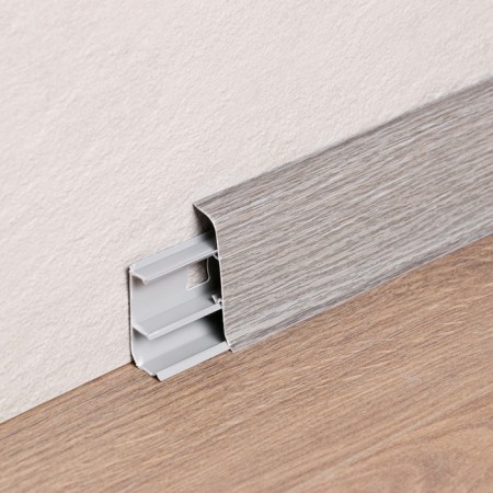 Floor skirting board 55mm "decoration", 210 oral oak 2.2m-1